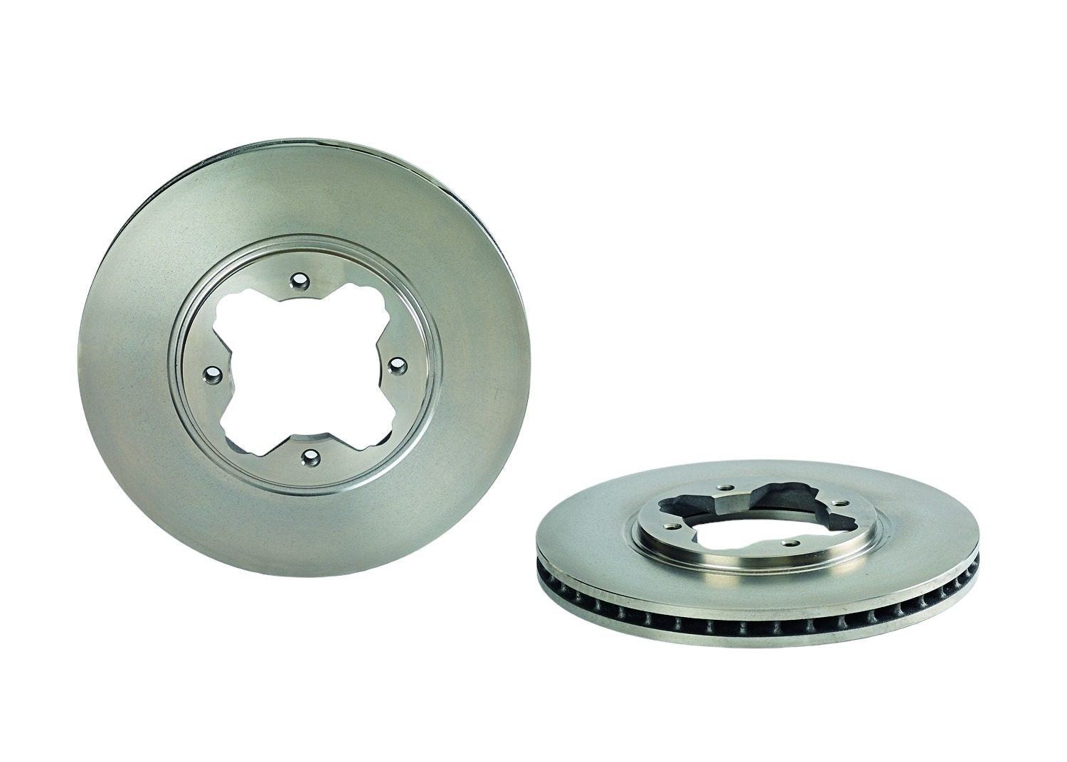 Top View of Front Disc Brake Rotor BREMBO 09.6726.10