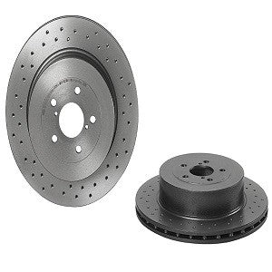 Top View of Rear Disc Brake Rotor BREMBO 09.7813.1X