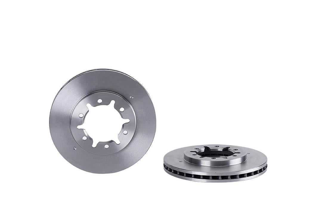 Top View of Front Disc Brake Rotor BREMBO 09.8066.14