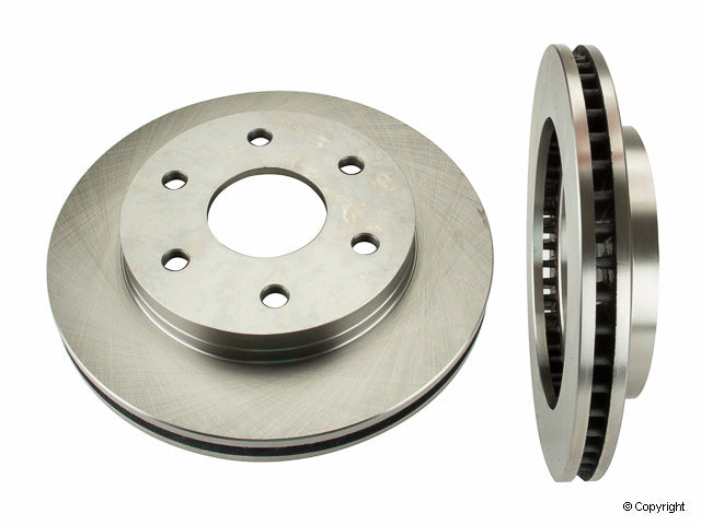 Front View of Front Disc Brake Rotor BREMBO 09.8192.81