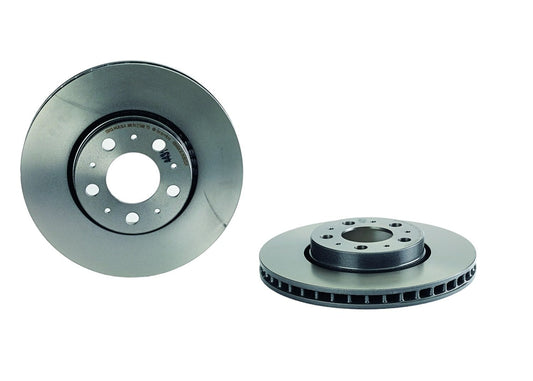 Top View of Front Disc Brake Rotor BREMBO 09.8633.11