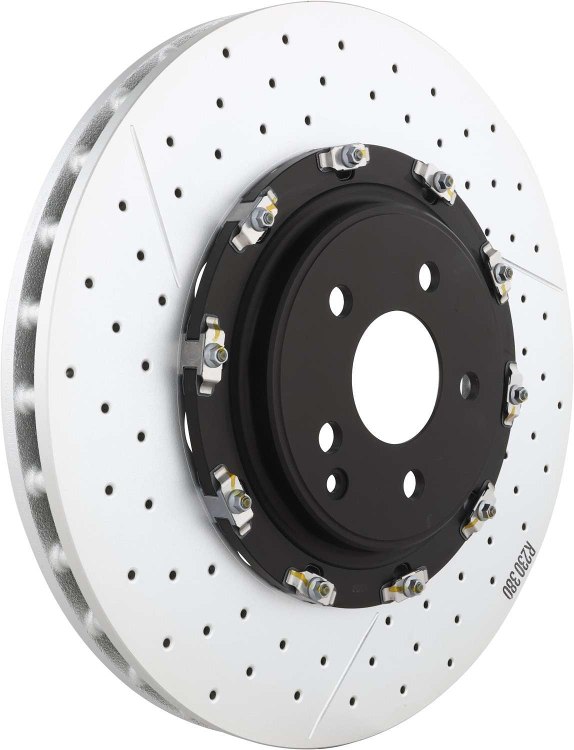 Angle View of Front Disc Brake Rotor BREMBO 09.8878.23