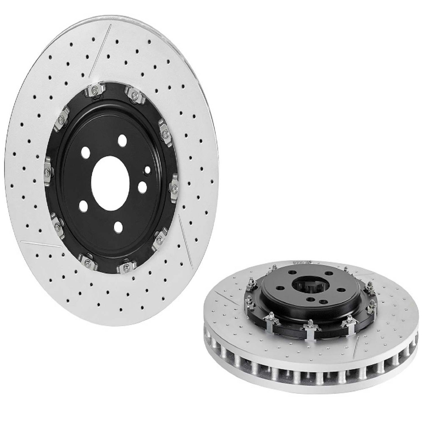 Front View of Front Disc Brake Rotor BREMBO 09.8878.23