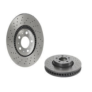 Front View of Front Disc Brake Rotor BREMBO 09.9130.1X