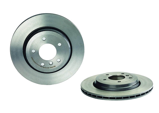 Top View of Rear Disc Brake Rotor BREMBO 09.9590.11