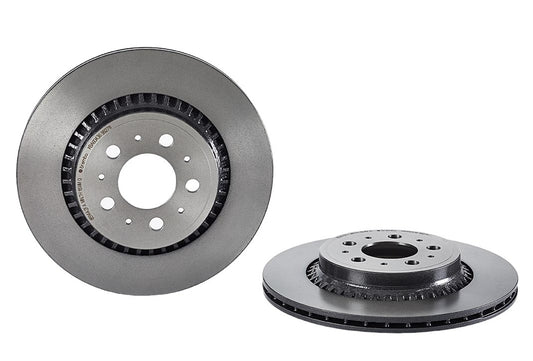 Rear Disc Brake Rotor (308mm) BREMBO 09.9827.11 For Volvo XC90