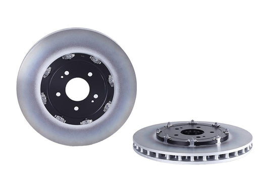 Top View of Front Disc Brake Rotor BREMBO 09.A193.13