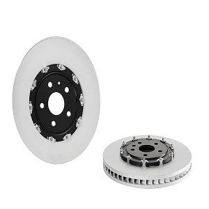 Top View of Front Right Disc Brake Rotor BREMBO 09.A665.23