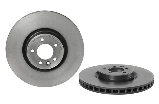 Top View of Front Disc Brake Rotor BREMBO 09.A773.11