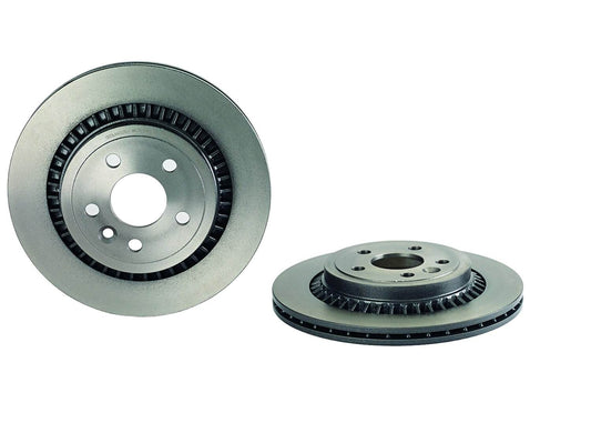 Top View of Rear Disc Brake Rotor BREMBO 09.B026.11