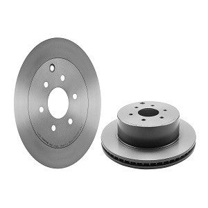 Top View of Rear Disc Brake Rotor BREMBO 09.B521.11