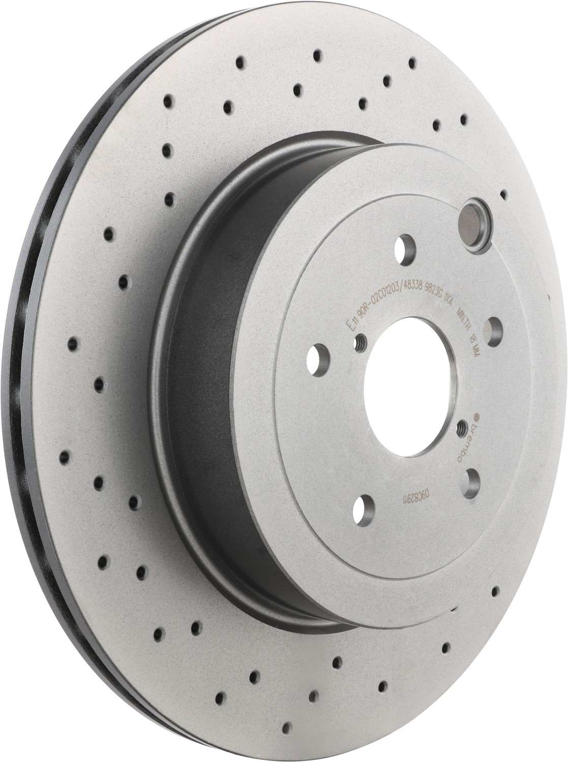 Rear Disc Brake Rotor 09.C829.11