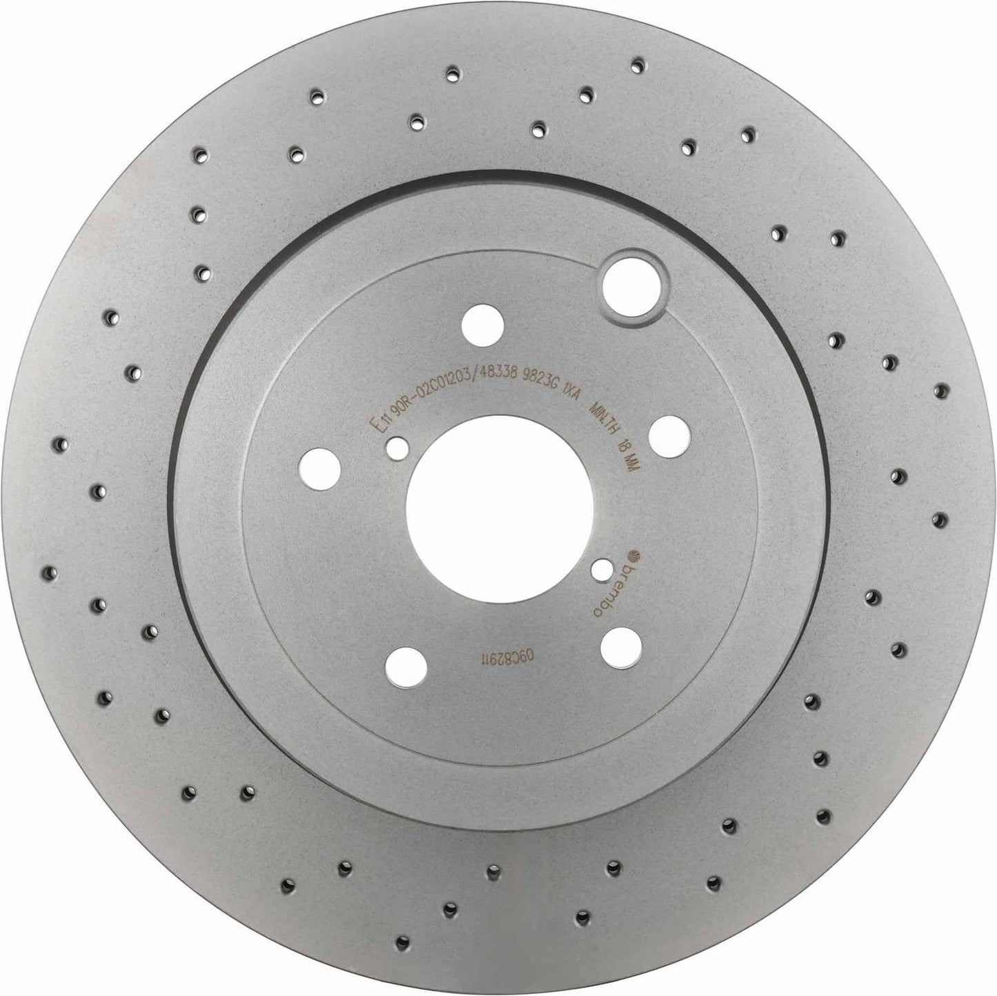 Rear Disc Brake Rotor 09.C829.11