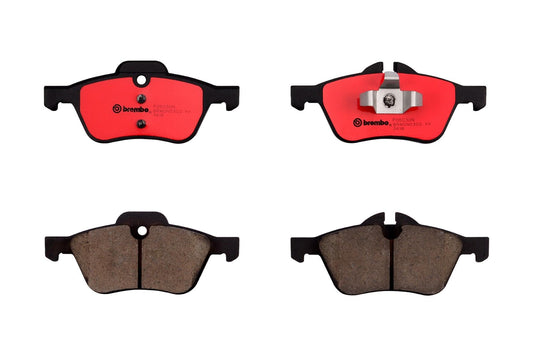 Top View of Front Disc Brake Pad Set BREMBO P06030N