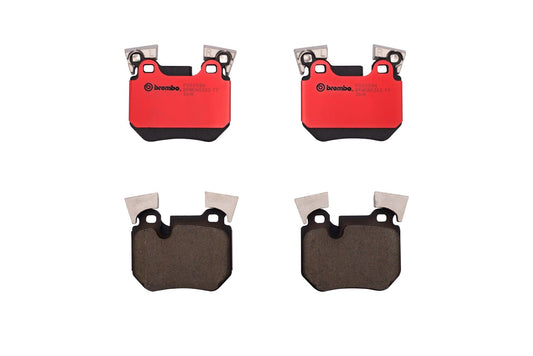 Top View of Rear Disc Brake Pad Set BREMBO P06059N