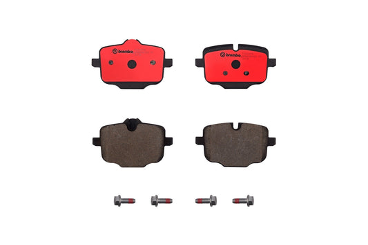 Top View of Rear Disc Brake Pad Set BREMBO P06061N