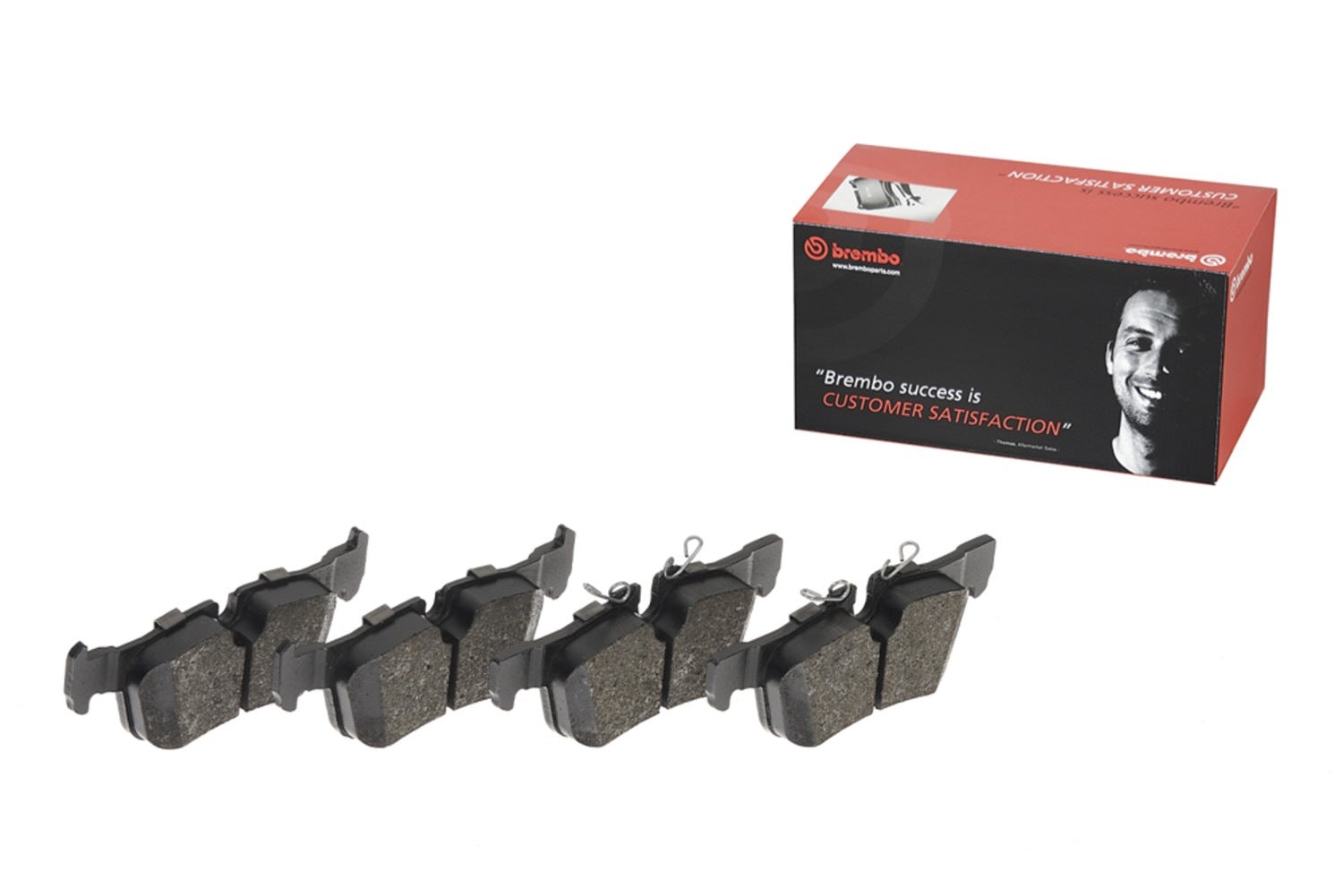 Back View of Brake Pad BREMBO P06094