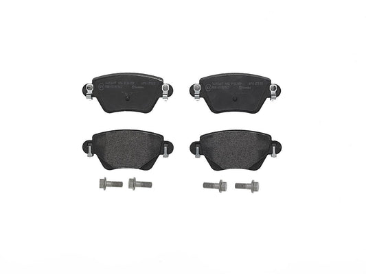 Top View of Rear Disc Brake Pad Set BREMBO P24059