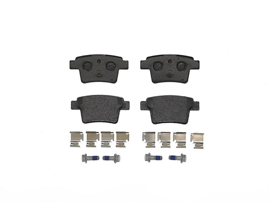 Top View of Rear Disc Brake Pad Set BREMBO P24063