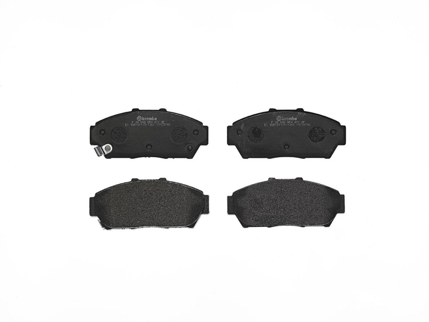 Hardware View of Disc Brake Pad Set BREMBO P28048