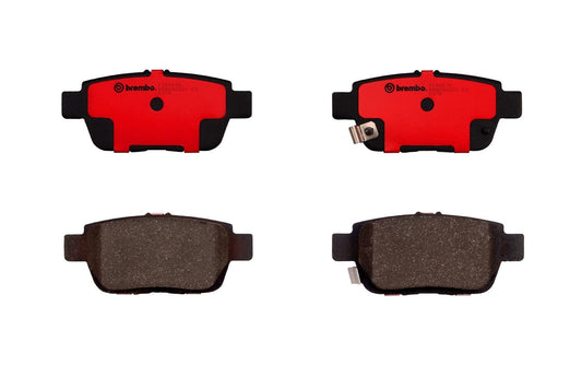 Top View of Rear Disc Brake Pad Set BREMBO P28067N