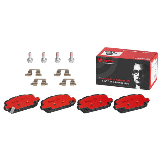 Front View of Disc Brake Pad Set BREMBO P28090N