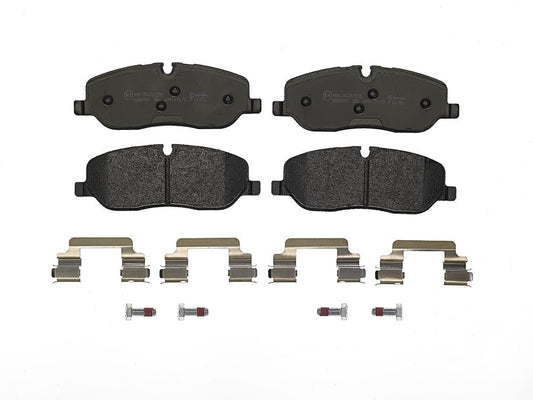 Top View of Front Disc Brake Pad Set BREMBO P44014