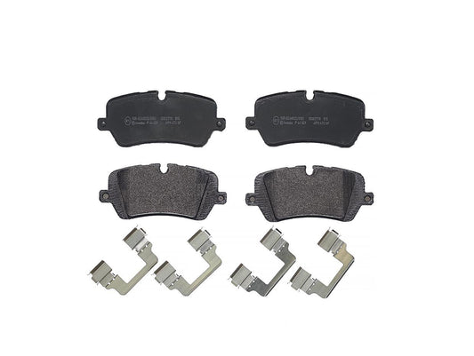 Top View of Rear Disc Brake Pad Set BREMBO P44021