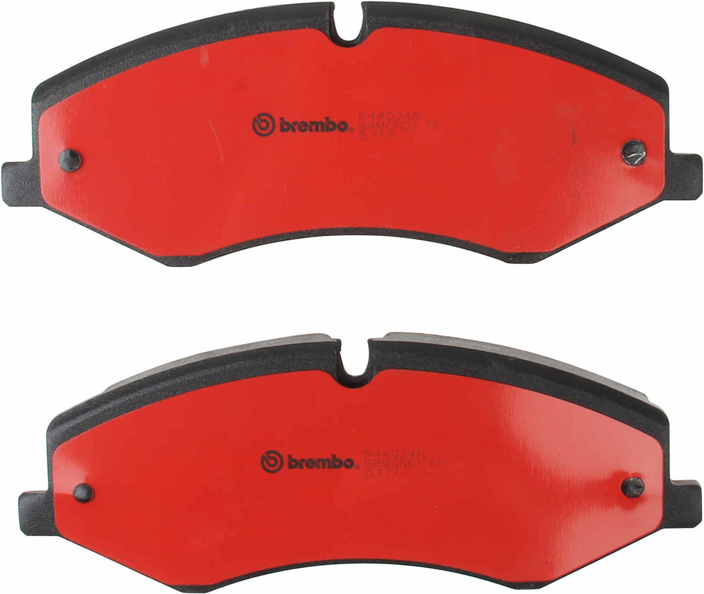 Back View of Front Disc Brake Pad Set BREMBO P44024N