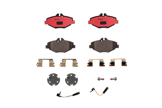 Top View of Front Disc Brake Pad Set BREMBO P50049N