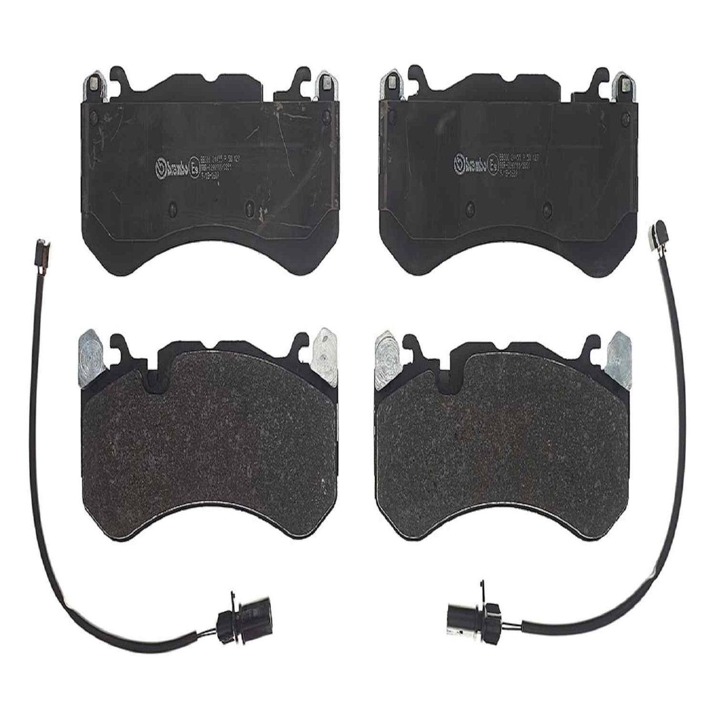 Front View of Front Disc Brake Pad Set BREMBO P50127