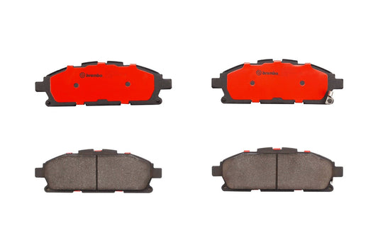 Top View of Front Disc Brake Pad Set BREMBO P56110N