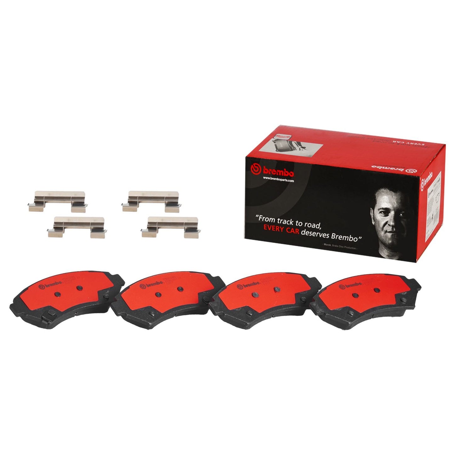 Front Disc Brake Pad Set BREMBO P59028N For Buick Chevrolet Pontiac Oldsmobile Cadillac