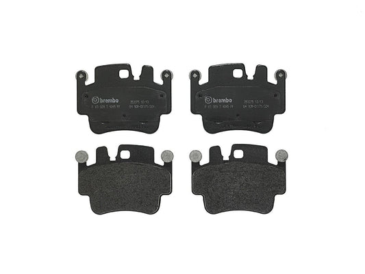 Top View of Front Disc Brake Pad Set BREMBO P65009