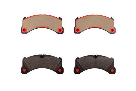 Top View of Front Disc Brake Pad Set BREMBO P65026N