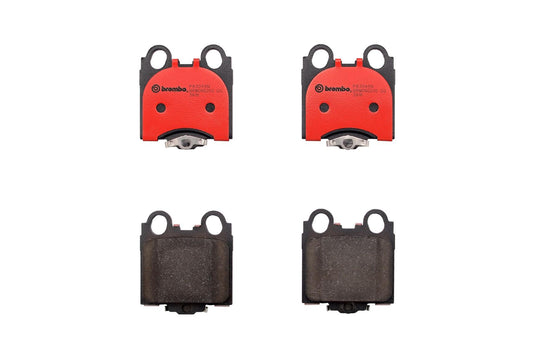 Top View of Rear Disc Brake Pad Set BREMBO P83045N