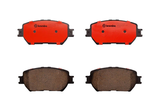 Top View of Front Disc Brake Pad Set BREMBO P83062N