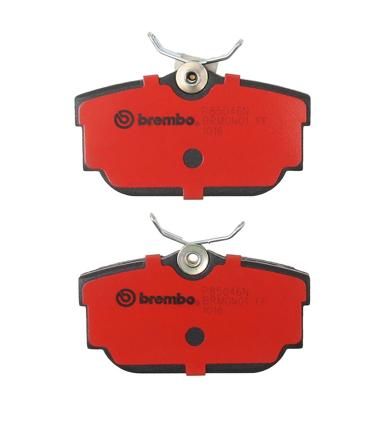 Back View of Rear Disc Brake Pad Set BREMBO P85046N