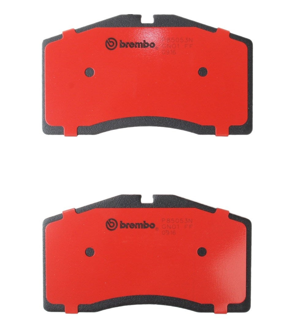 Back View of Front Disc Brake Pad Set BREMBO P85053N