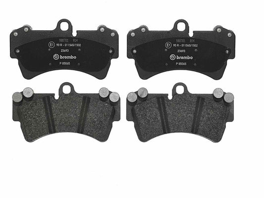 Top View of Front Disc Brake Pad Set BREMBO P85065