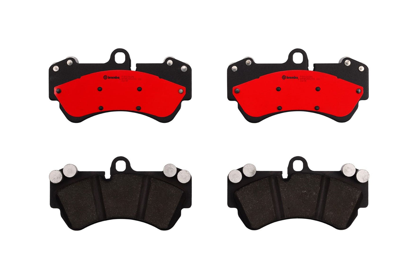 Top View of Front Disc Brake Pad Set BREMBO P85069N