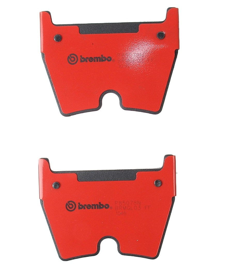 Back View of Front Disc Brake Pad Set BREMBO P85078N