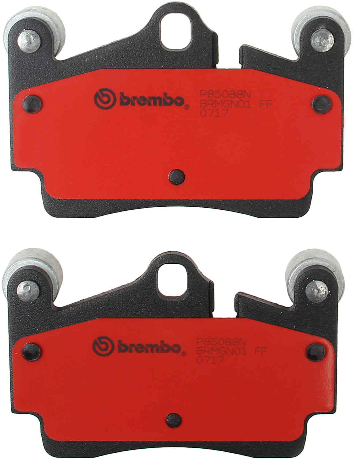 Back View of Rear Disc Brake Pad Set BREMBO P85088N