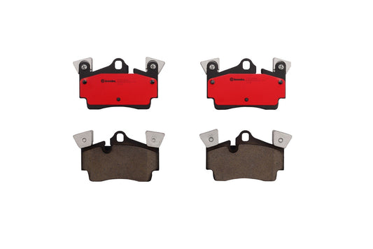 Top View of Rear Disc Brake Pad Set BREMBO P85088N