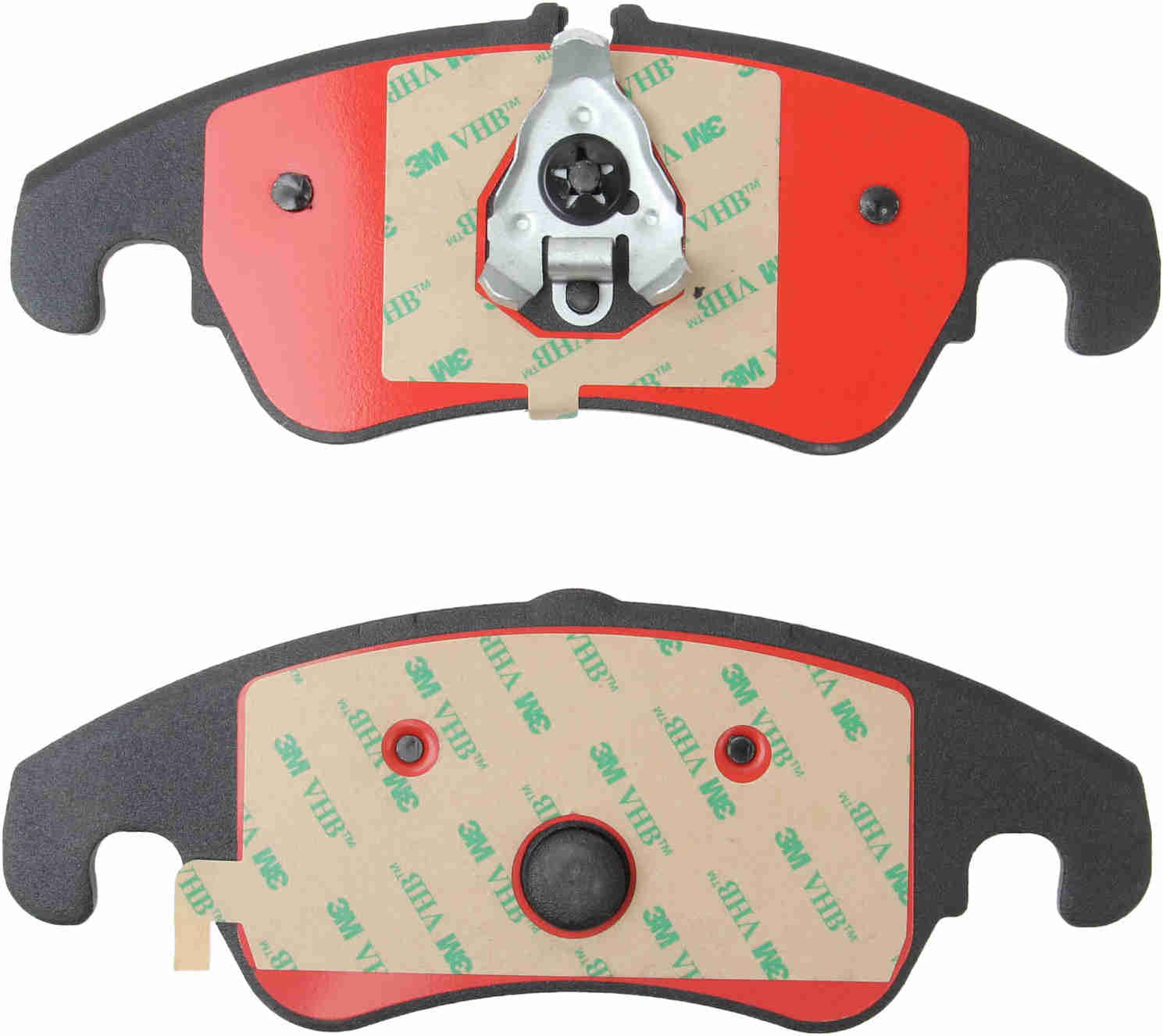 Back View of Front Disc Brake Pad Set BREMBO P85098N