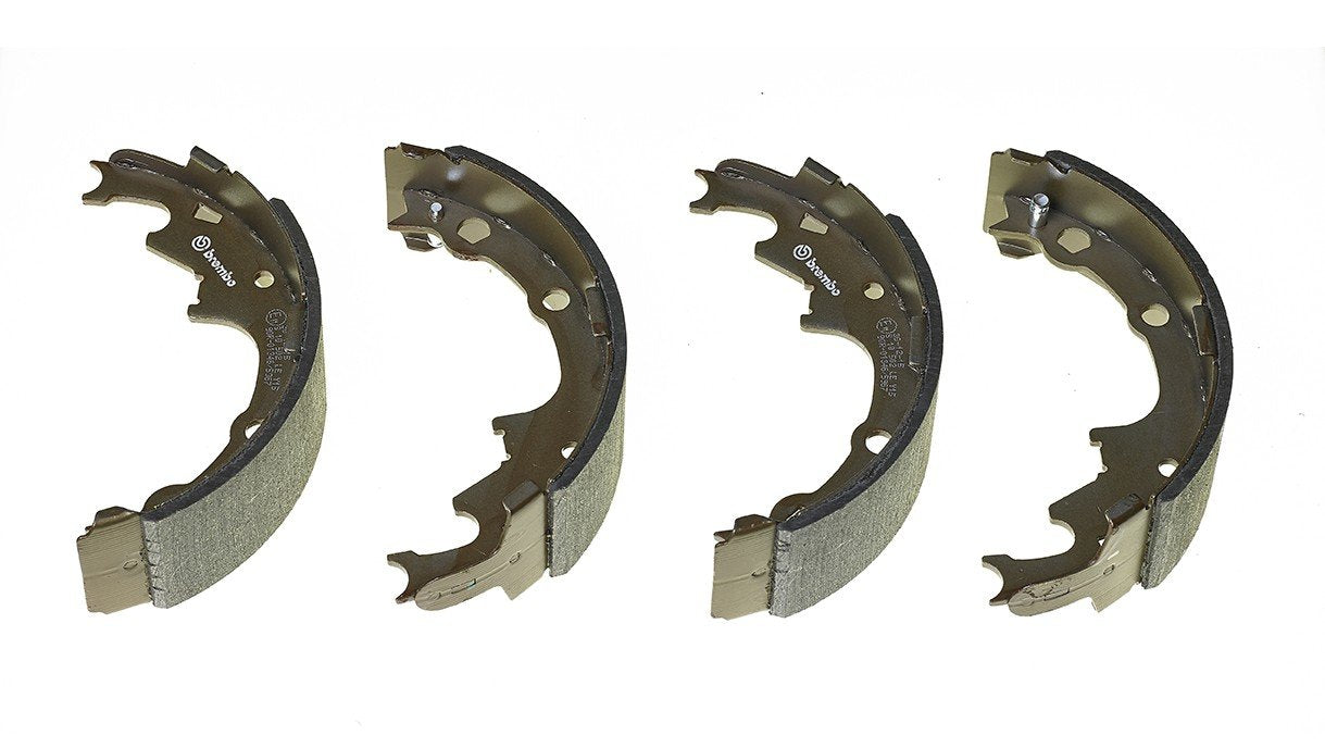 Top View of Rear Drum Brake Shoe BREMBO S10502N