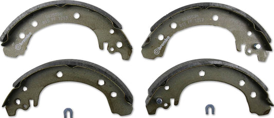 Top View of Rear Drum Brake Shoe BREMBO S83553N