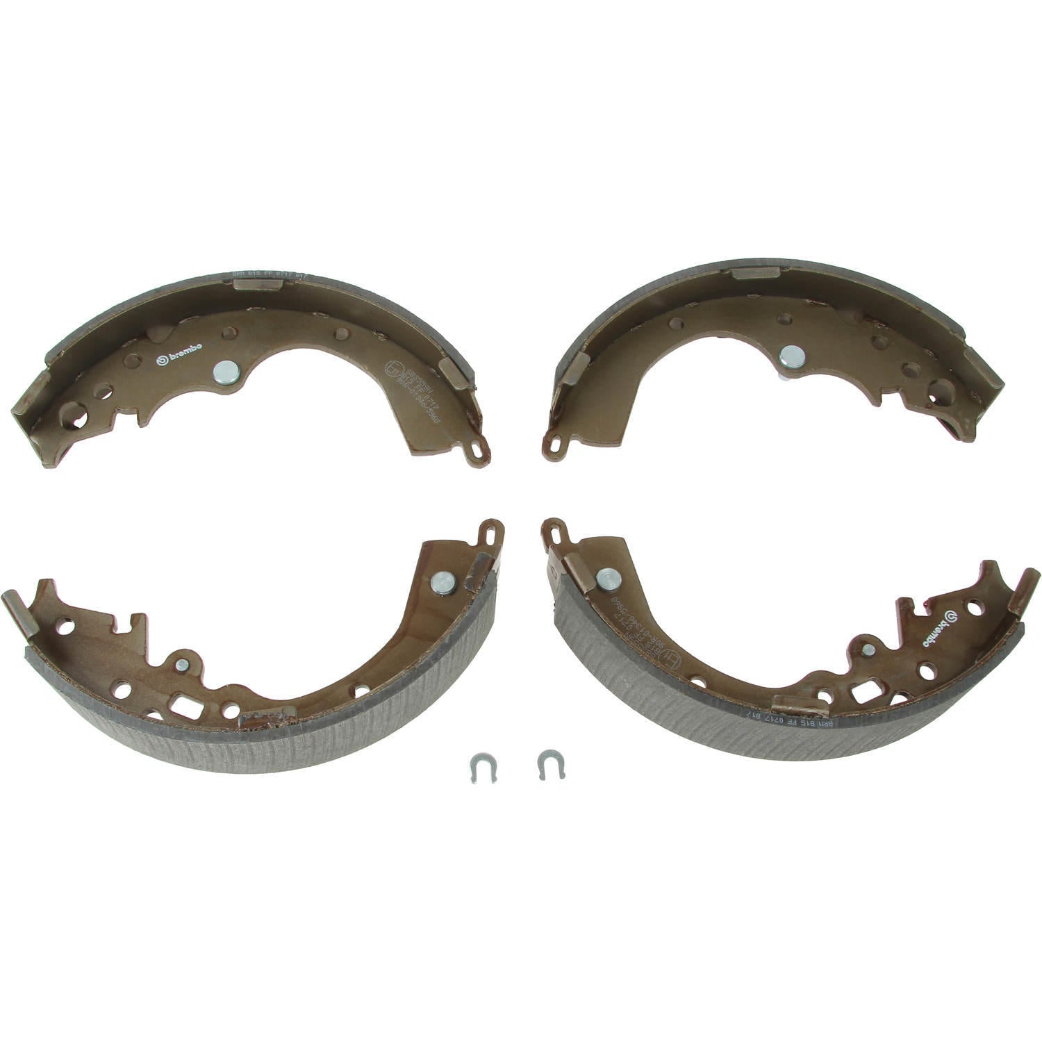 Front View of Rear Drum Brake Shoe BREMBO S83559N