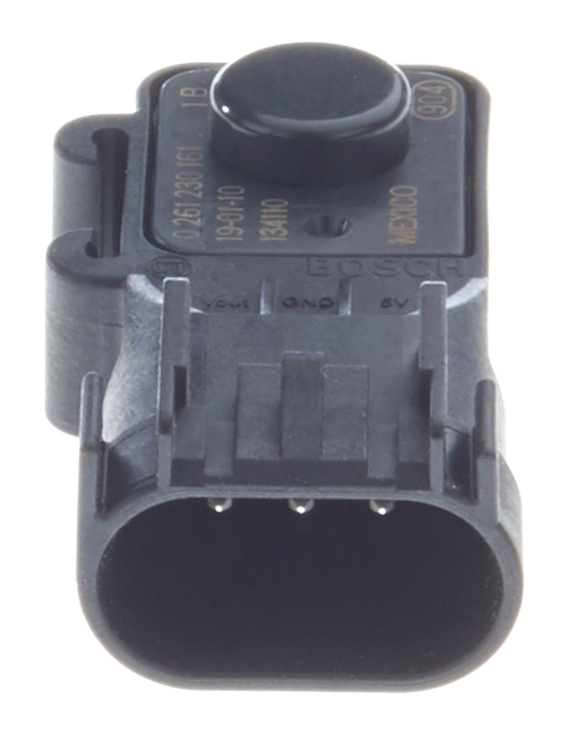 Front View of Evaporative Emissions System Pressure Sensor BOSCH 0261230161