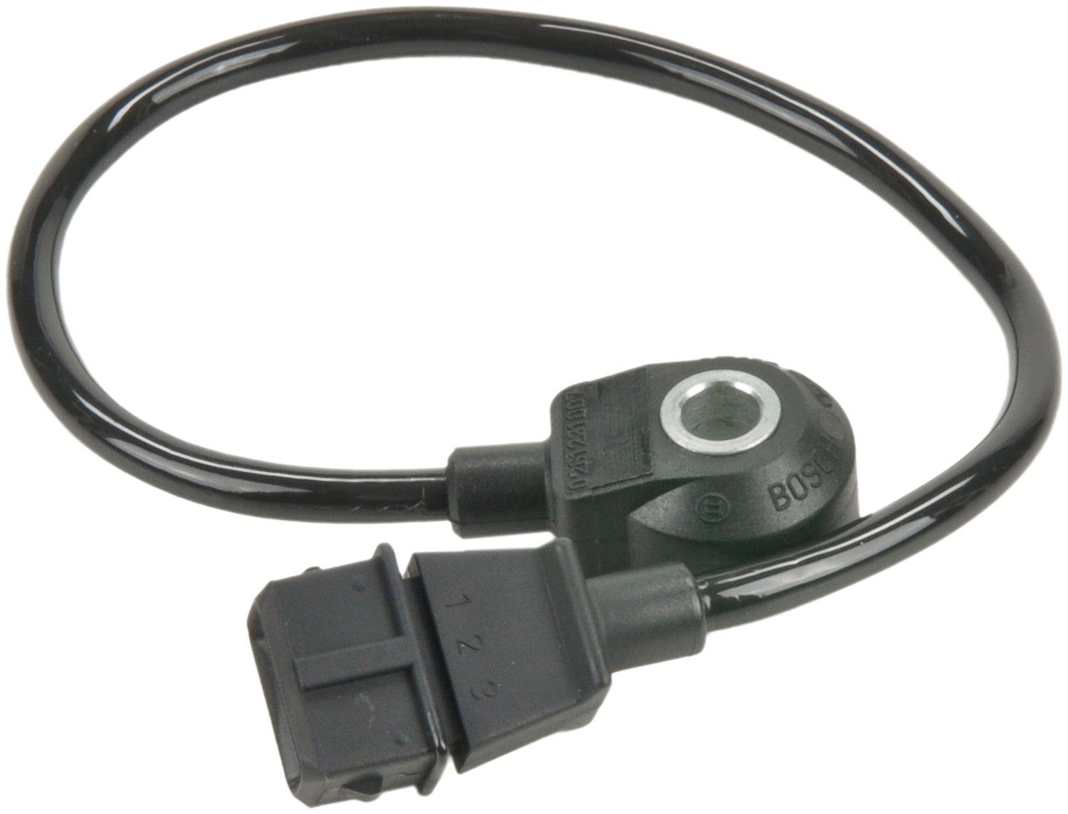 Left View of Ignition Knock (Detonation) Sensor BOSCH 0261231007